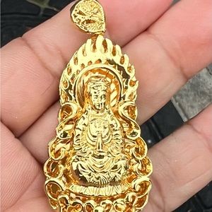 18 gold filled charm